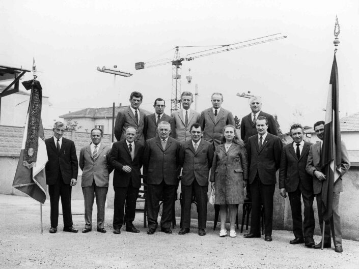 Fondo Tanino Castiglioni - Castellanza nel tempo - Inaugurazione nuova sede Cooperativa Circolo Familiare - Viale Lombardia, 39 -1960