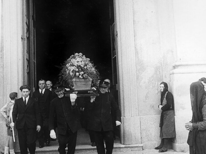 Fondo Imelda Bertelli - Olgiate Olona - Funerale - anni '60
