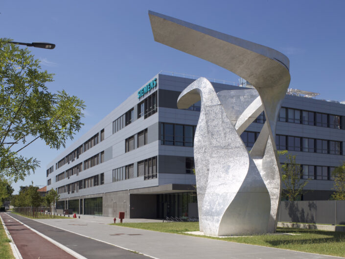 Fondo Roberto Longoni - OPUS EXPO - Siemens Park - Milano - Via Vipiteno - Scultura "The Wings" di Libeskind - 3 agosto 2019