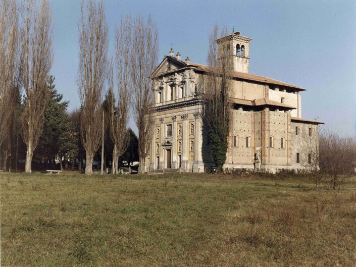 Fondo Afi - Somma Lombardo - Frazione Mezzana - Santuario Madonna della Ghianda (1582-1639) - Foto Claudio Argentiero - 1990