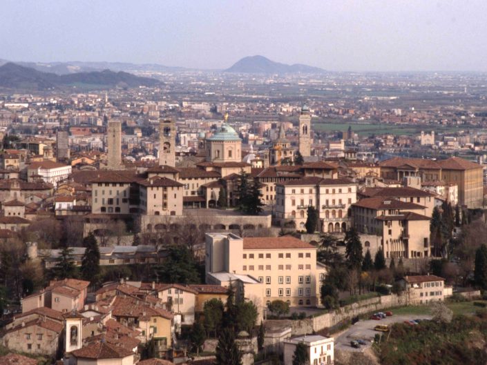 Fondo Virgilio Carnisio - Bergamo da San Vigilio - 1992