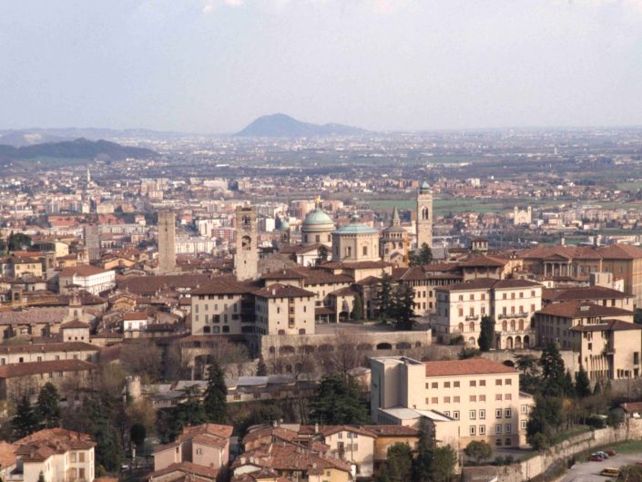Fondo Virgilio Carnisio - Bergamo da San Vigilio - 1992