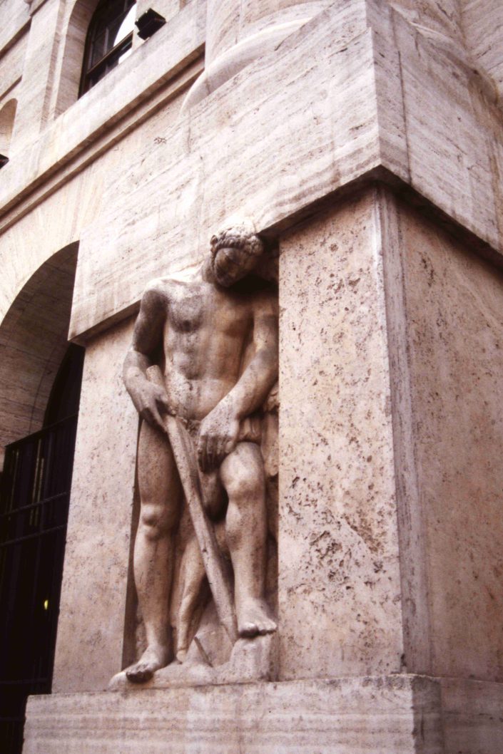Fondo Virgilio Carnisio - Milano - Piazza degli Affari 6 - Palazzo della Borsa - 1995