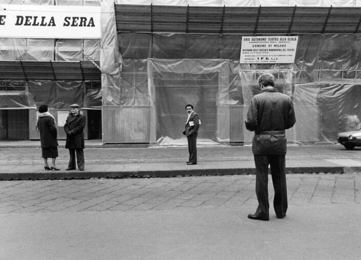 Fondo Virgilio Carnisio - Milano Anni 70 e 80 - Piazza della Scala - 1983