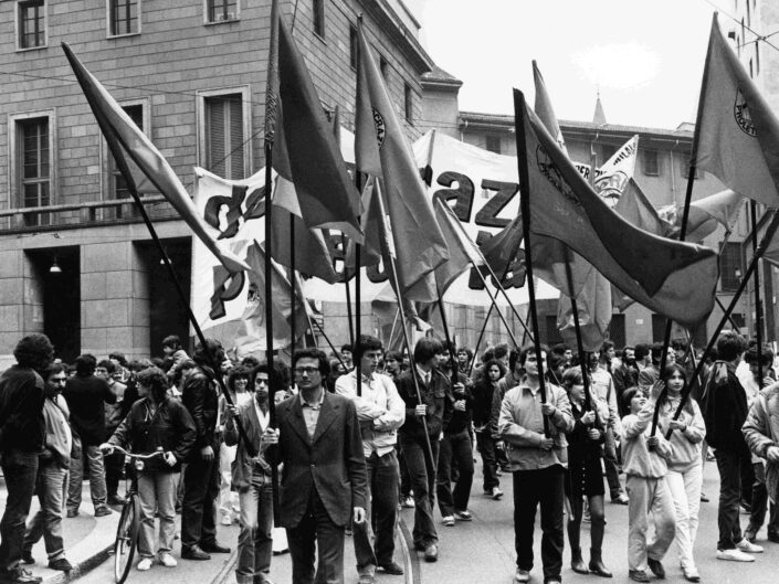 Fondo Virgilio Carnisio - Milano Anni 70 e 80 - Piazza Diaz - 1983