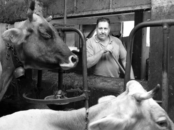 Fondo Afi - Valceresio - Besano - Francesco Capoferri dell'Azienda Agricola Capoferri - 2014 - Foto Claudio Argentiero