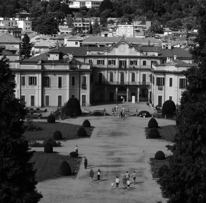 Fondo Claudio Argentiero, Roberto Bosio e Franco Pontiggia - Varese - Villa Estense e parco - 2016 - Foto di C.Argentiero