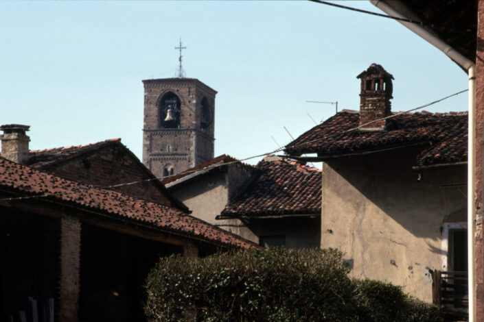 Fondo Virgilio Carnisio - Seregno: il volto di una città - Vista da Vicolo Orti - Febbraio 1990