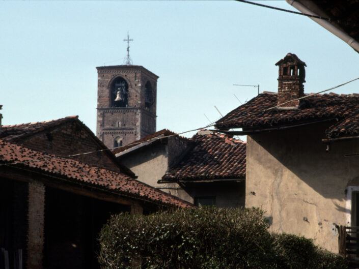 Fondo Virgilio Carnisio - Seregno: il volto di una città - Vista da Vicolo Orti - Febbraio 1990
