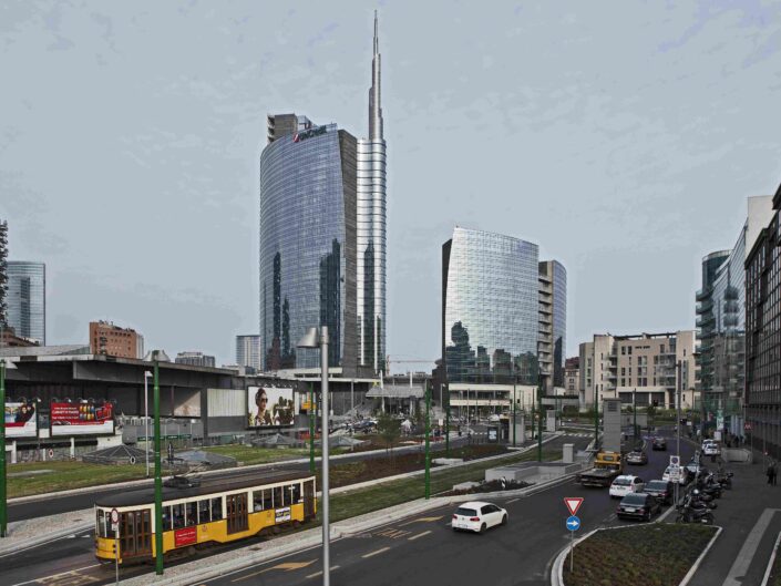Fondo Mario Vidor - Milano: Castelli di vetro - Stazione di Porta Garibaldi - 2015